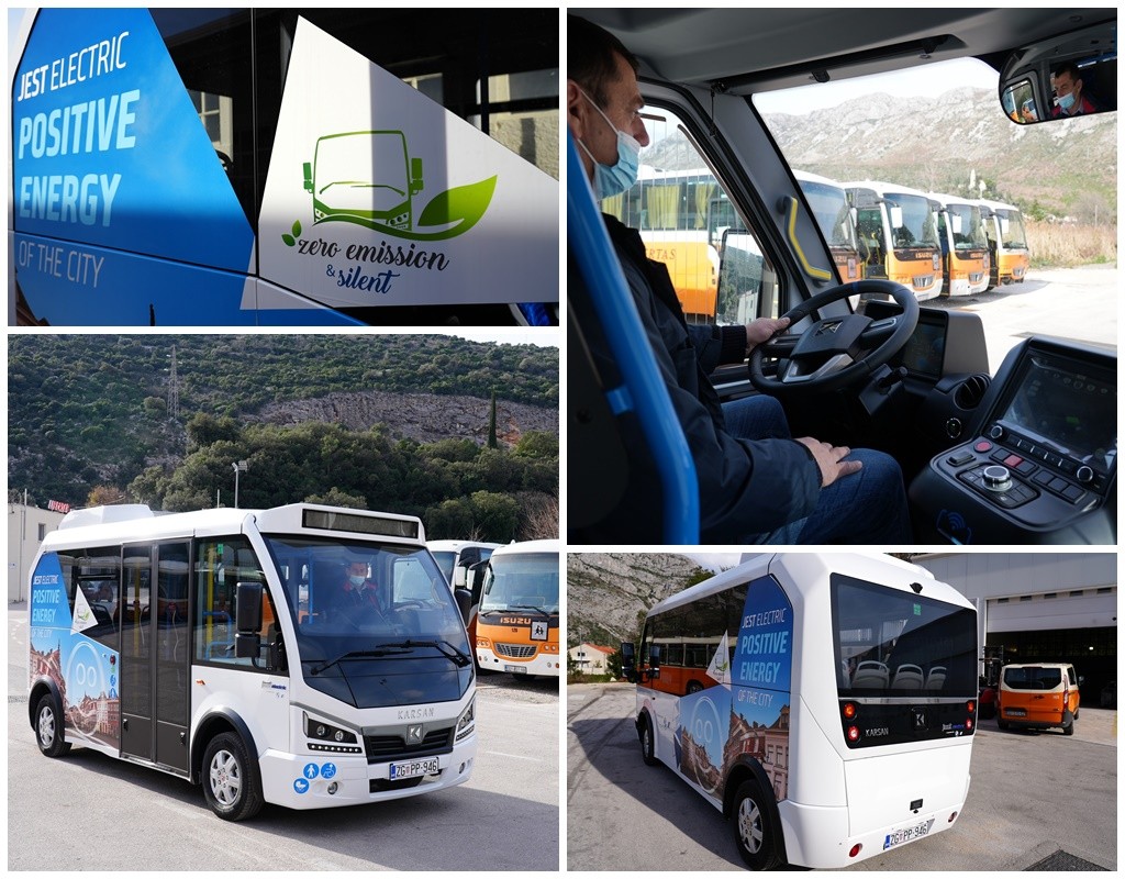 Stigao električni mini autobus – od sutra testne vožnje Gradom