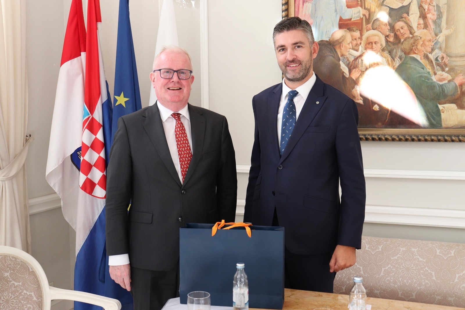 Nizozemski veleposlanik u nastupnom posjetu u Gradu Dubrovniku