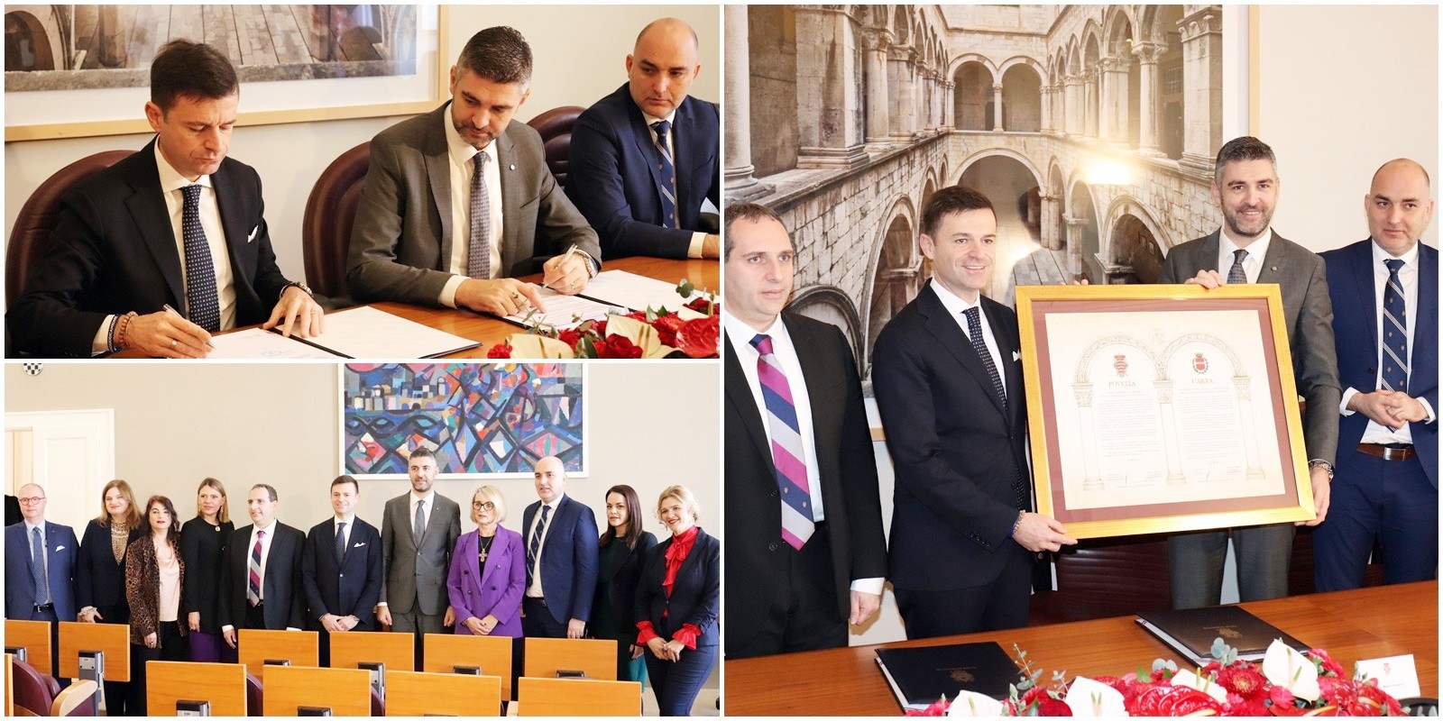 Potpisana Povelja o bratimljenu i suradnji Grada Dubrovnika i Grada Sorrenta