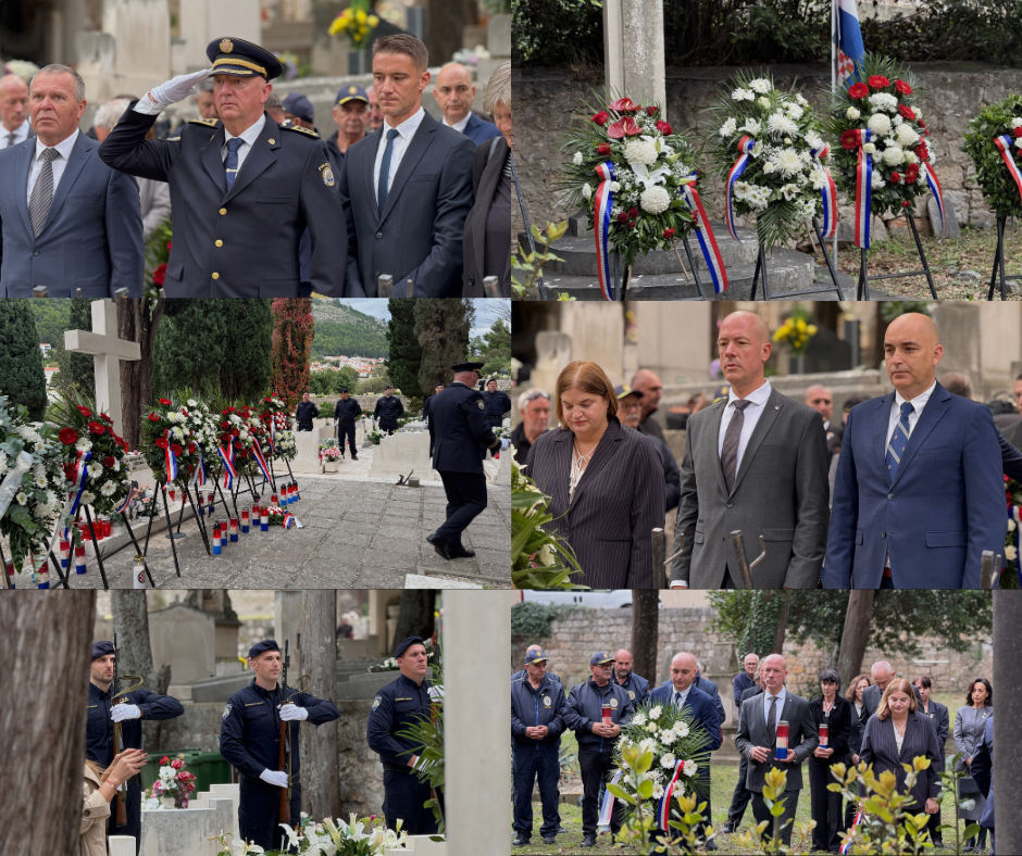U znak sjećanja i zahvalnosti položeni vijenci uoči blagdana Svih Svetih i Dušnog dana