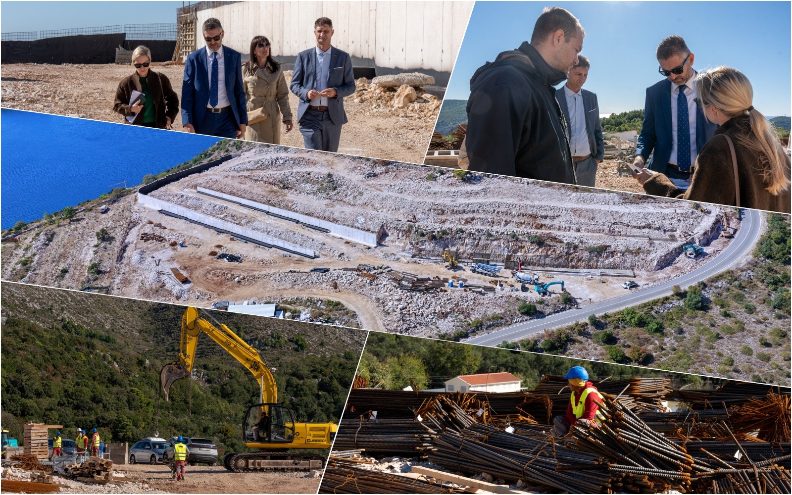 Gradonačelnik Franković obišao radove na Pobrežju; prvi integrirani Park & Ride sustav u Hrvatskoj povezat će parkiranje i prijevoz električnim autobusima